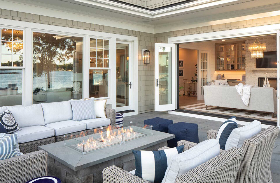 Marvin Ultimate bi-fold doors are ideal for Florida coastal residences.